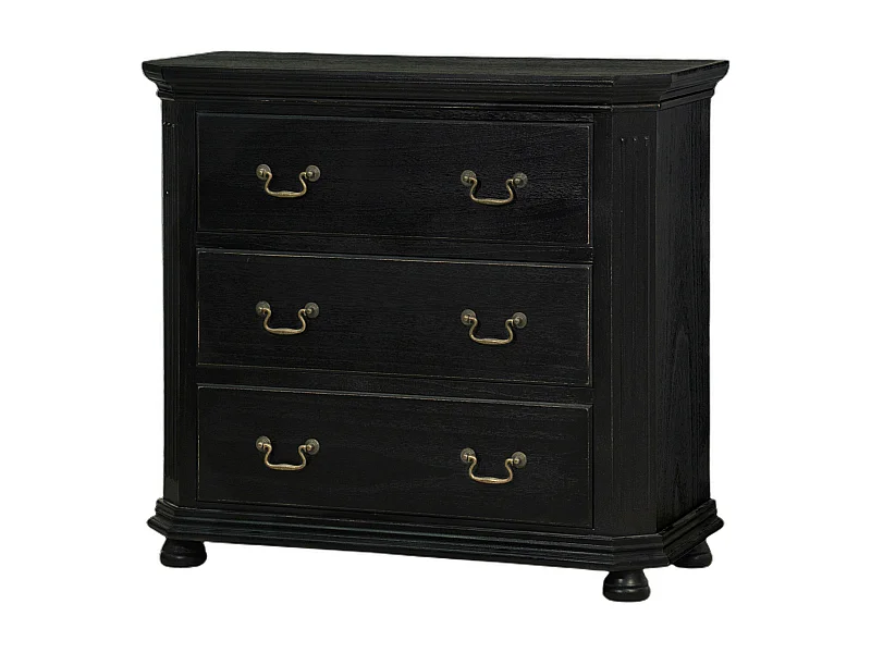 Commode CESENA COD93 3D 93x39x84 Noir
