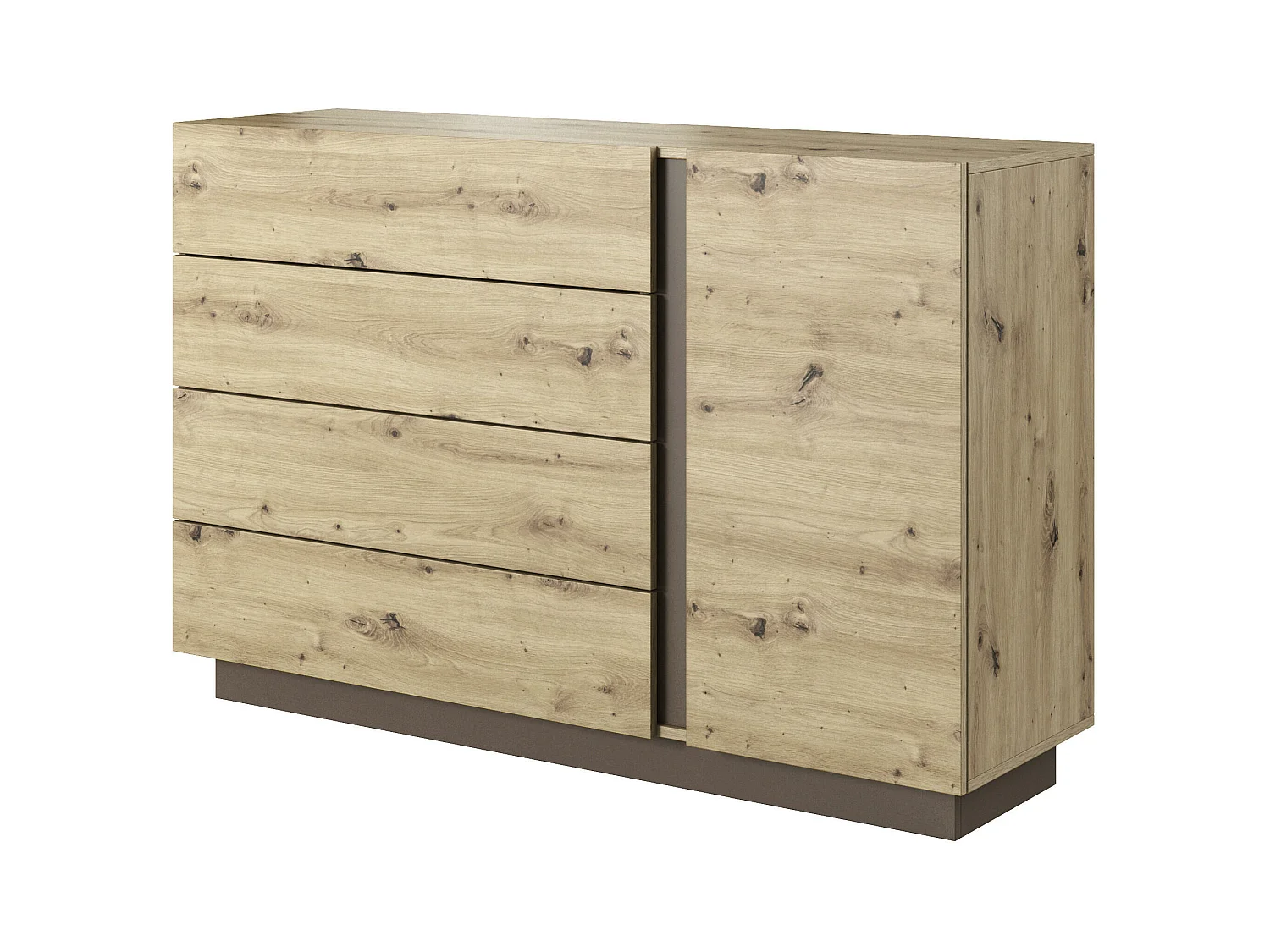 Commode ARCADE COD139 1D4D 139x40x91 Graphite