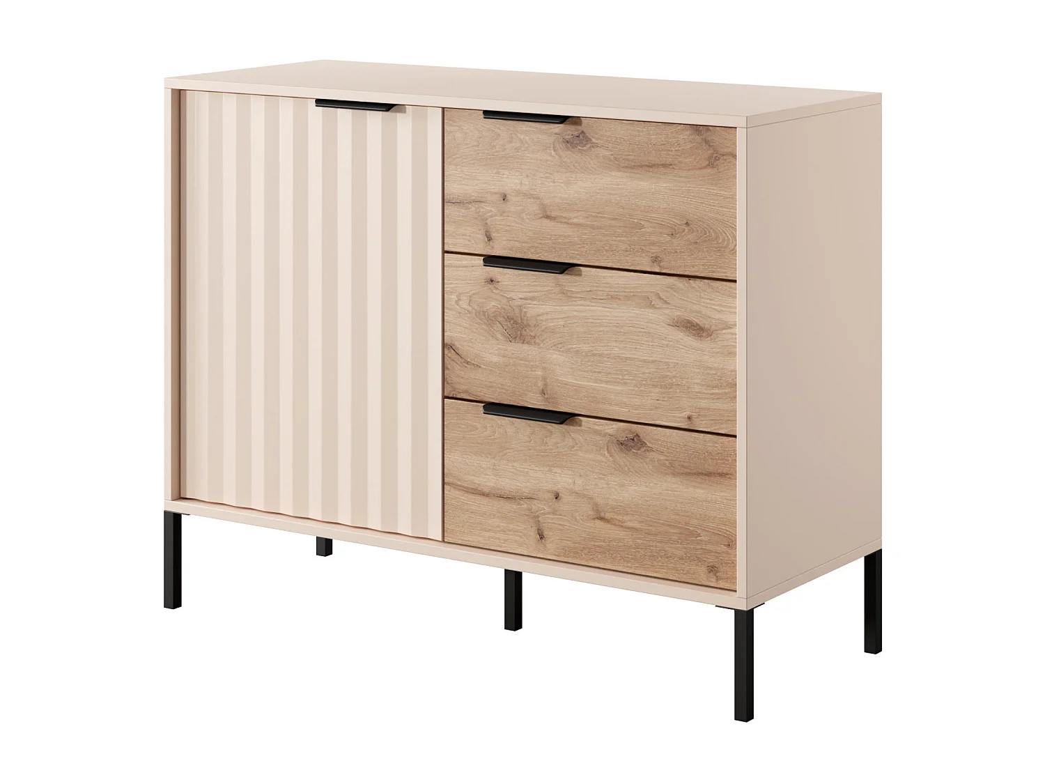 Commode RAVE COD104 1D3D 104x40x82 Beige