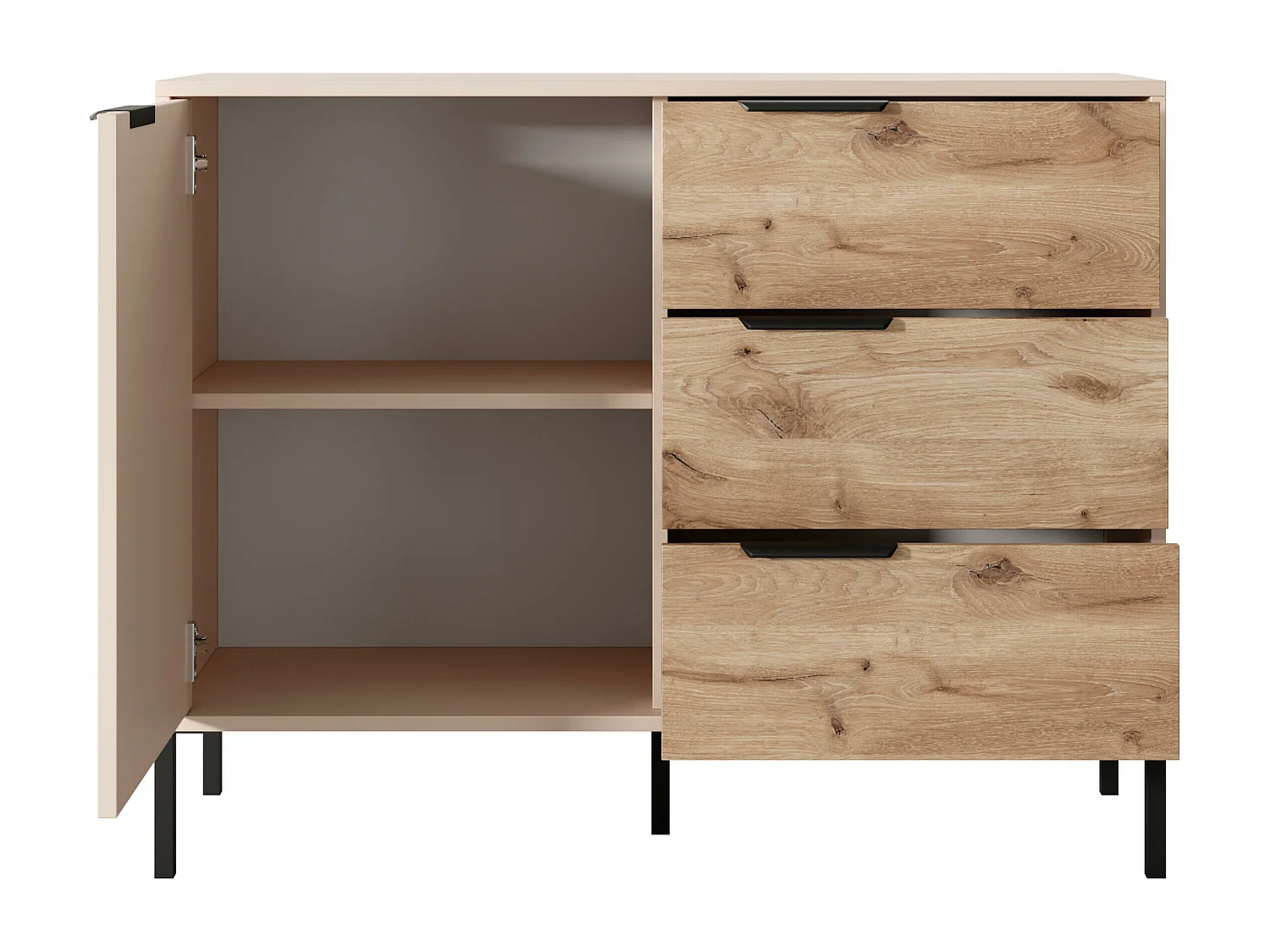 Commode RAVE COD104 1D3D 104x40x82 Beige