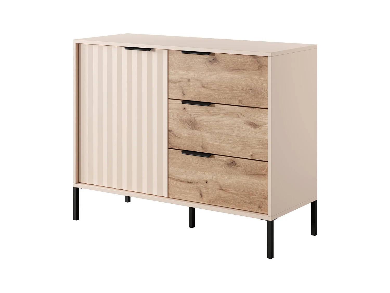 Commode RAVE COD104 1D3D 104x40x82 Beige