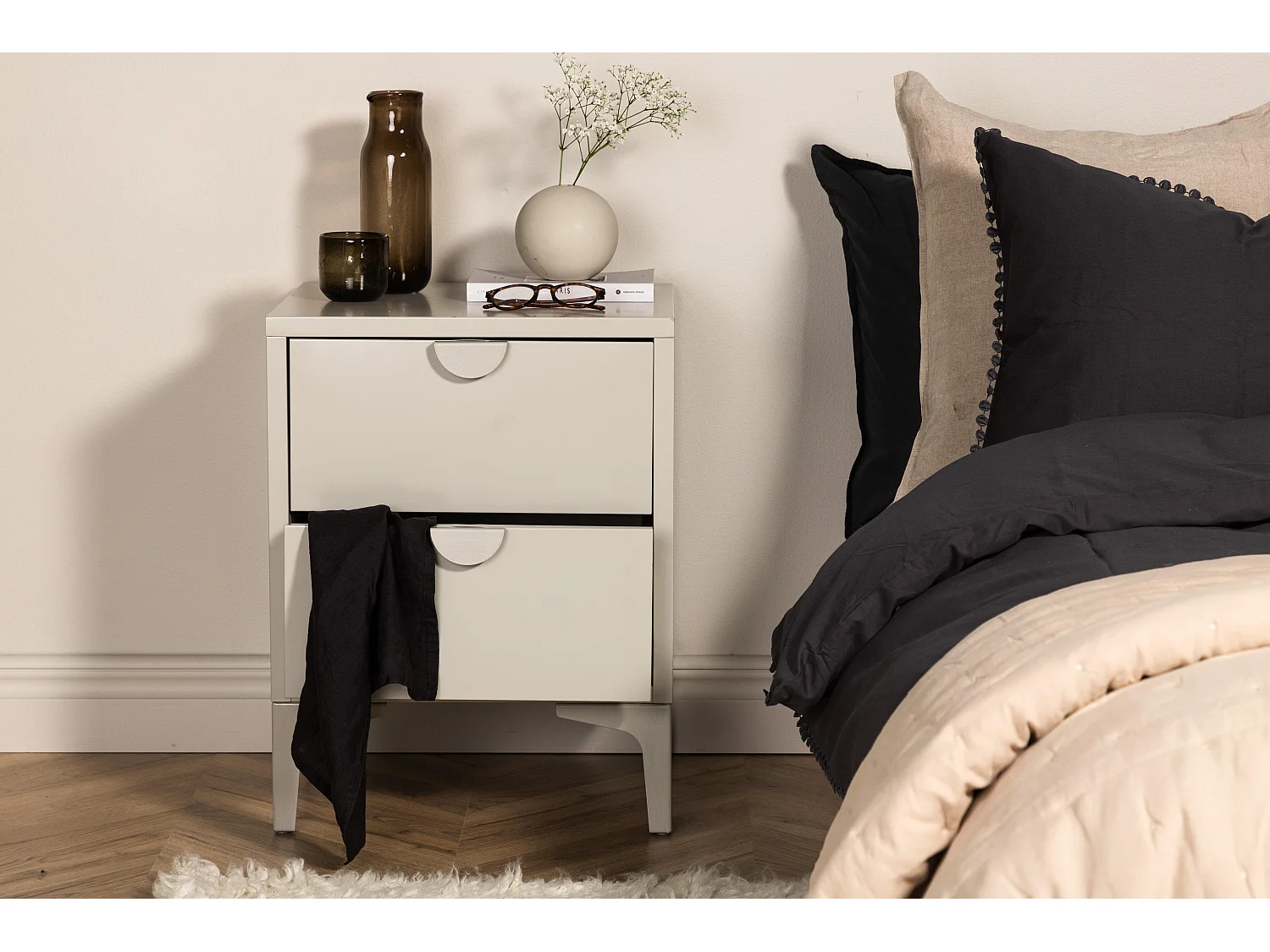 Commode PIRING COD45 2D 45x40x52 Beige