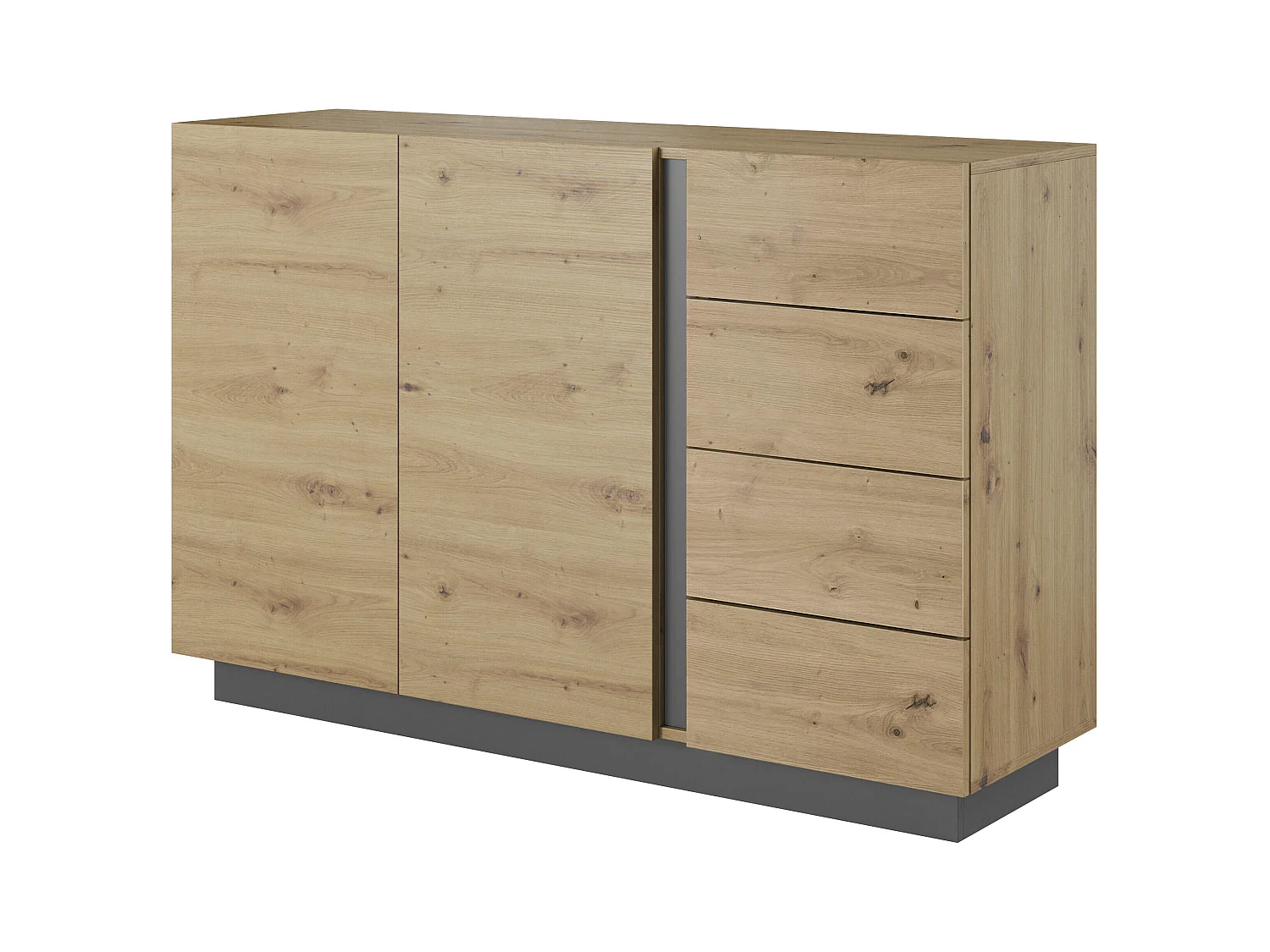 Commode ARCADE COD139 2D4D 139x40x91 Beige