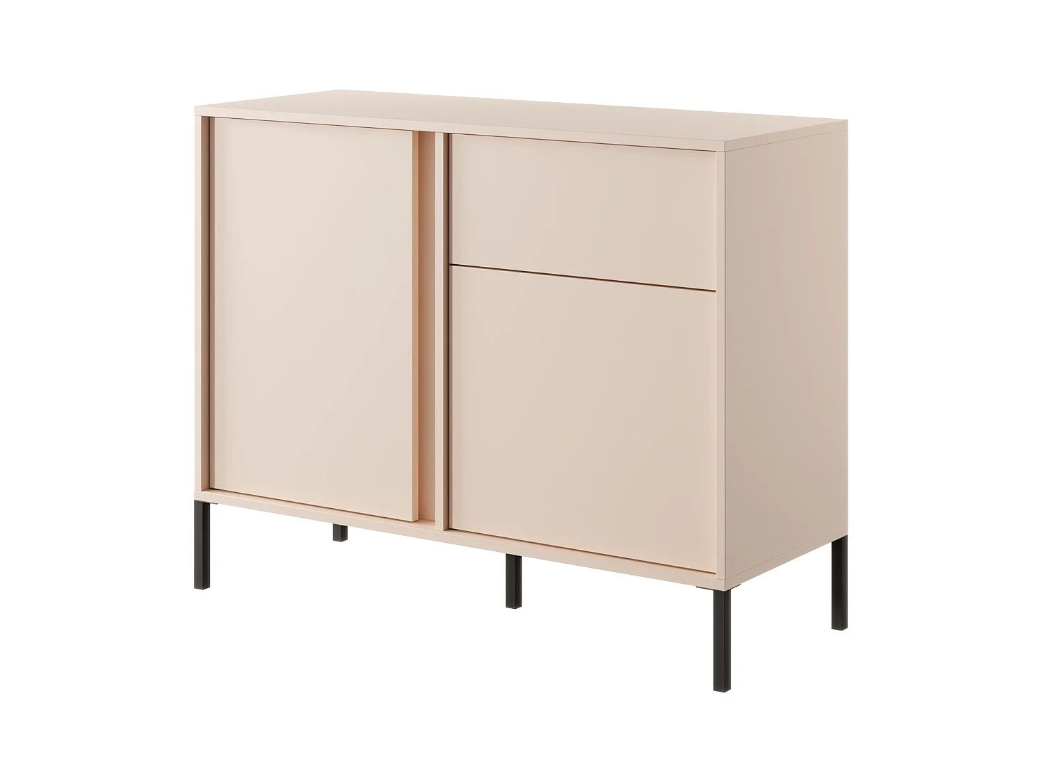 Commode DAST COD104 2D1D 104x40x82 Beige