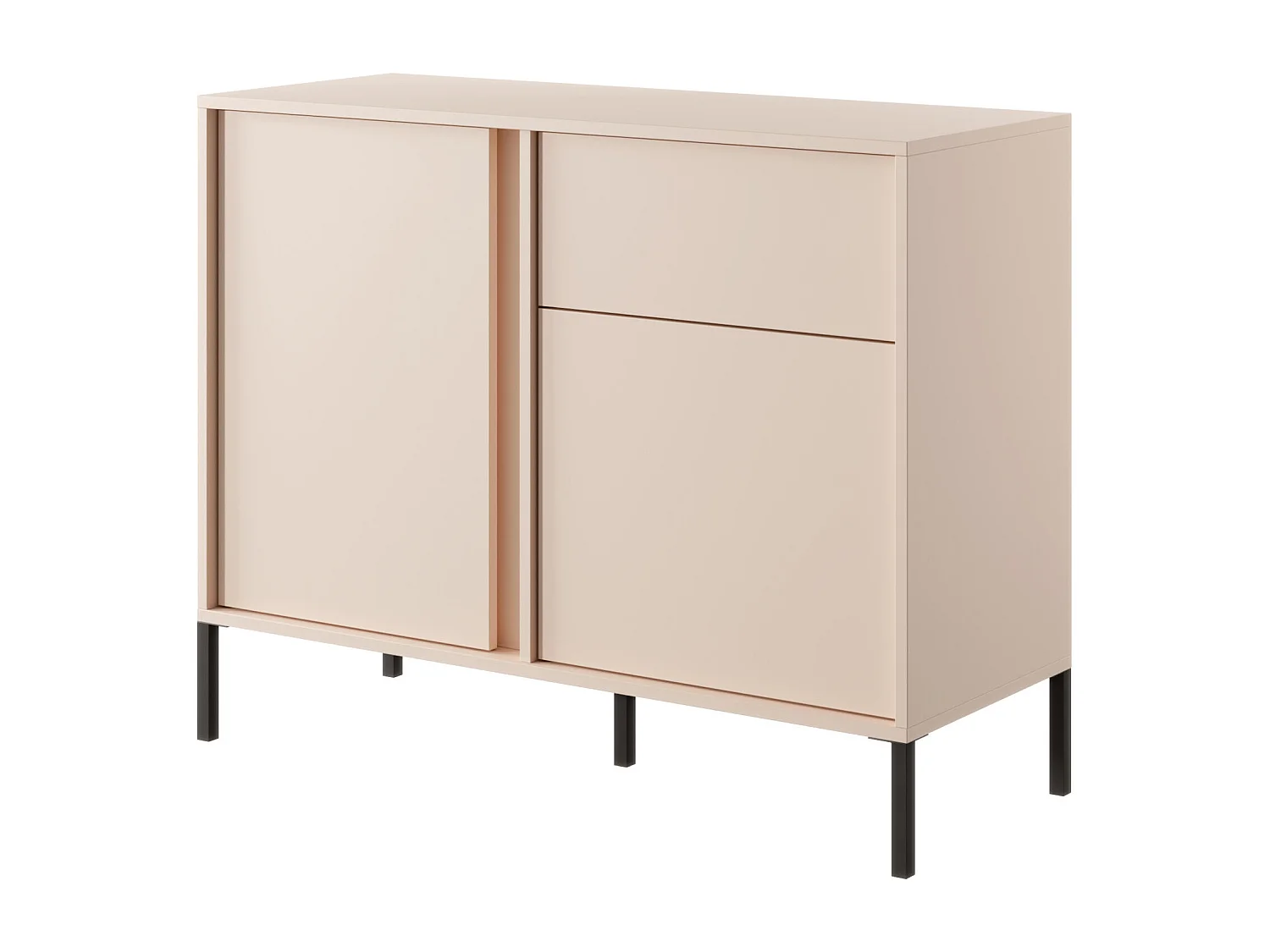 Commode DAST COD104 2D1D 104x40x82 Beige