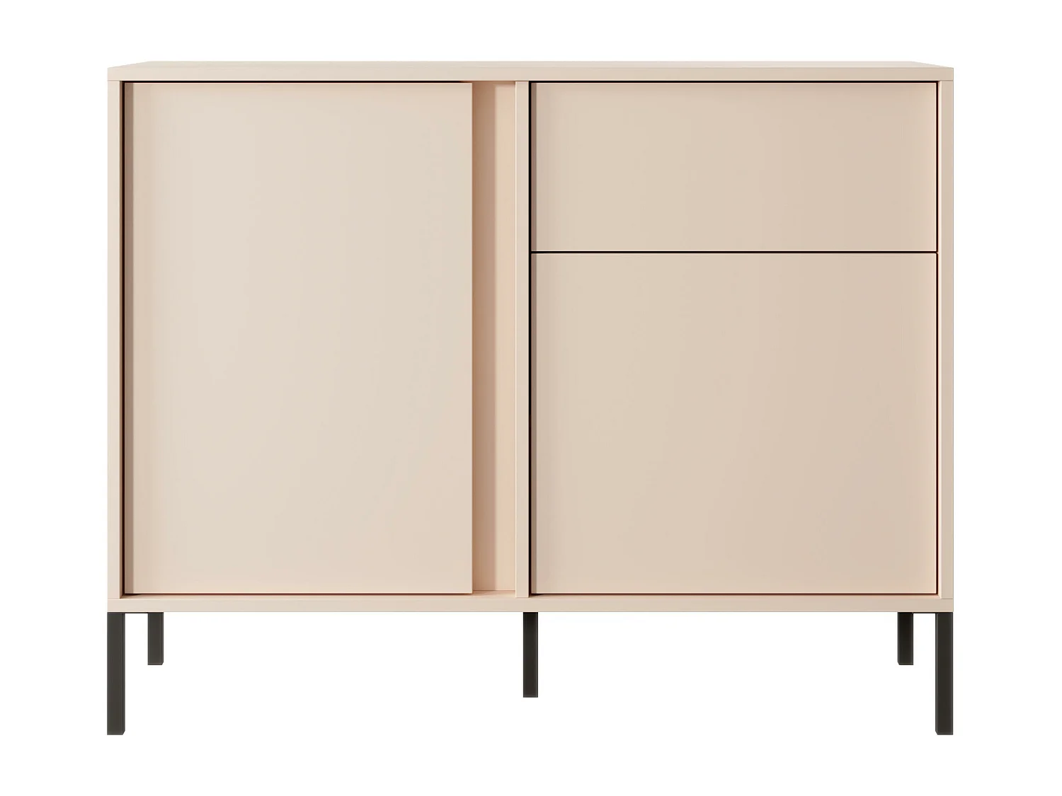 Commode DAST COD104 2D1D 104x40x82 Beige