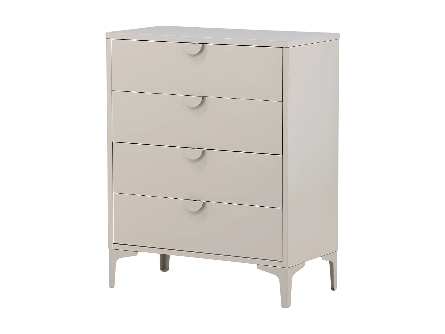 Commode PIRING COD78 4D 78x40x117 Beige