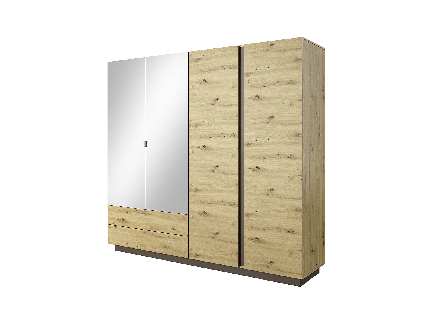 Armoire ARCADE WR220 4D2D1 220x54x203 Graphite