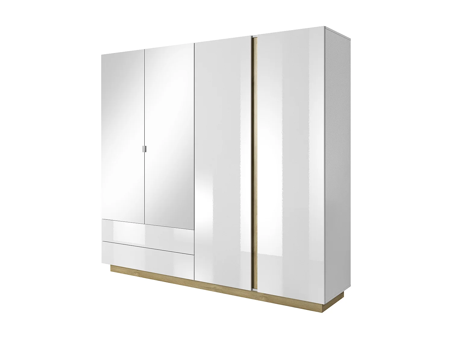 Roupeiro ARCADE WR220 4D2D1 220x54x203 Branco