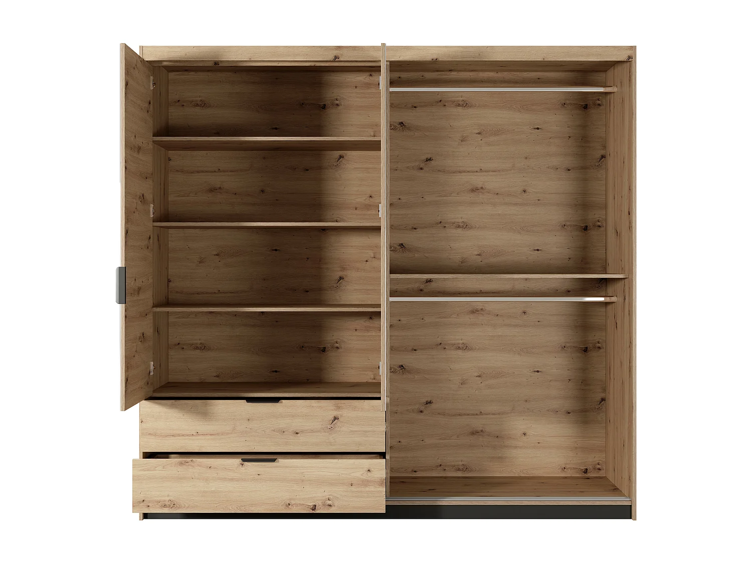 Roupeiro TALLY WR220 3D2D6S 220x60x211 Bege