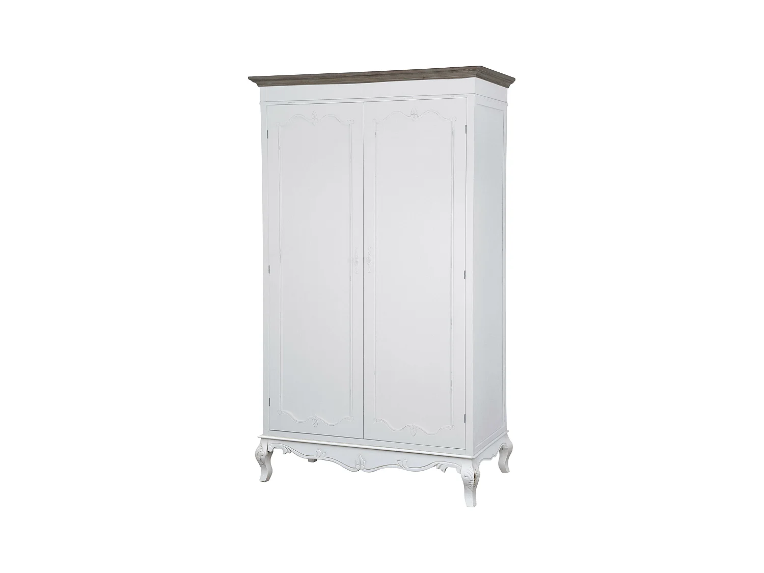 Armoire RIMINI WHITE WR120 2D3S 120x60x200 Blanc