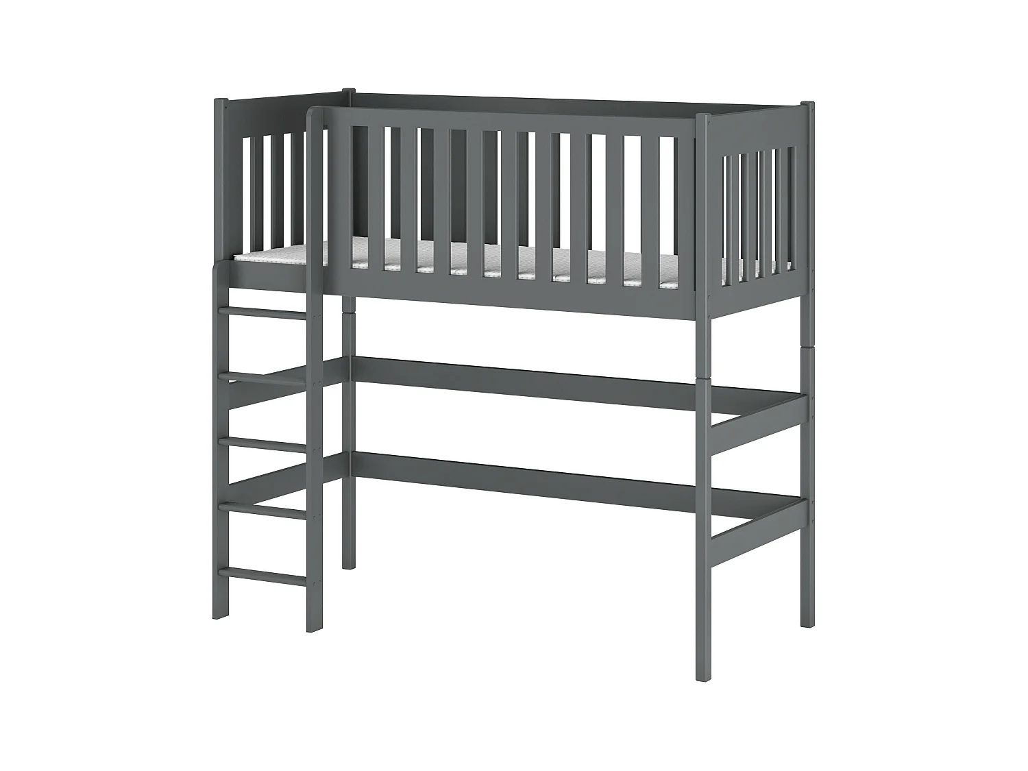 Hoogslaper LAURA LB004 90x190 cm Grafiet