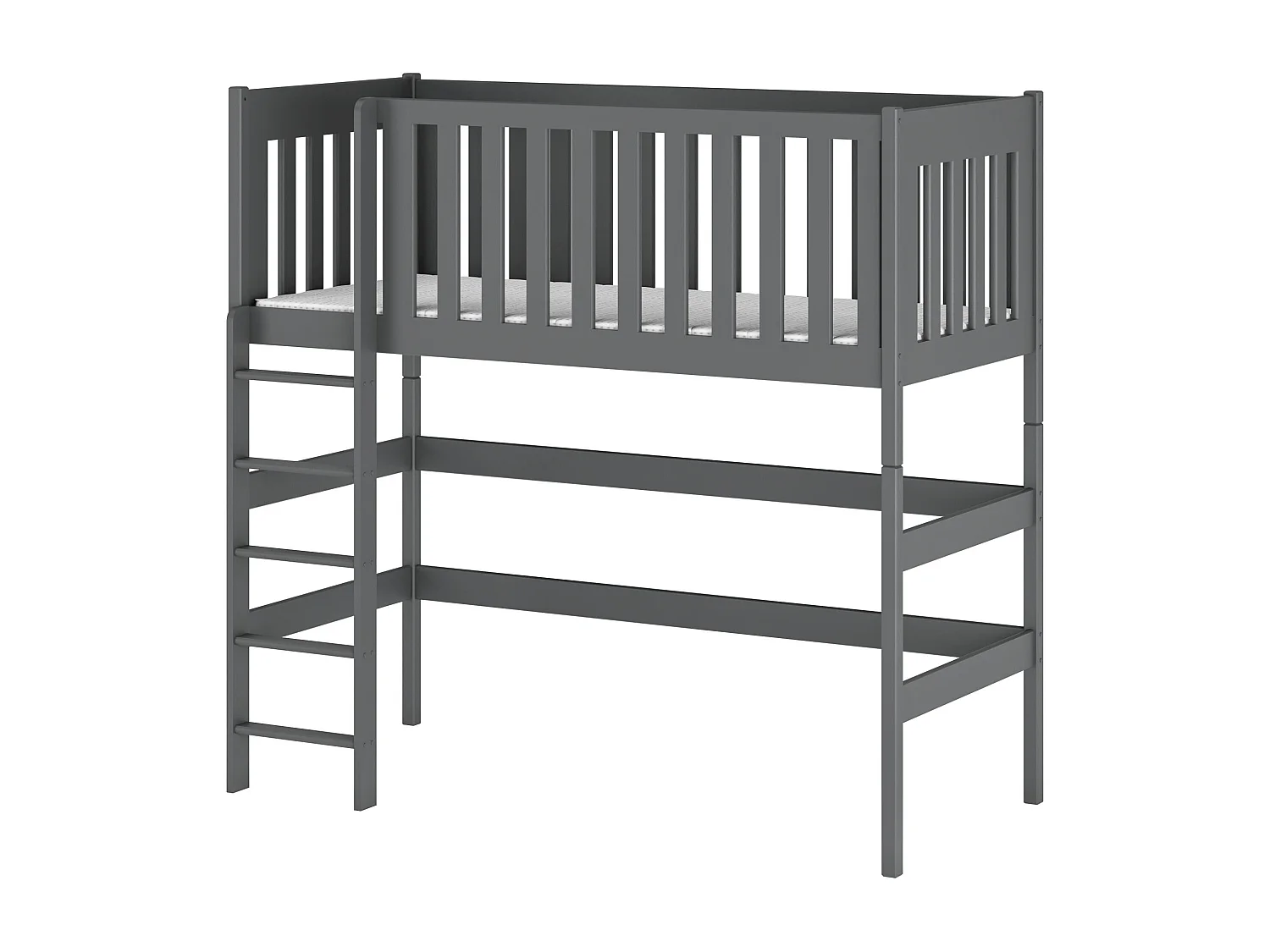 Hoogslaper LAURA LB001 80x160 cm Grafiet