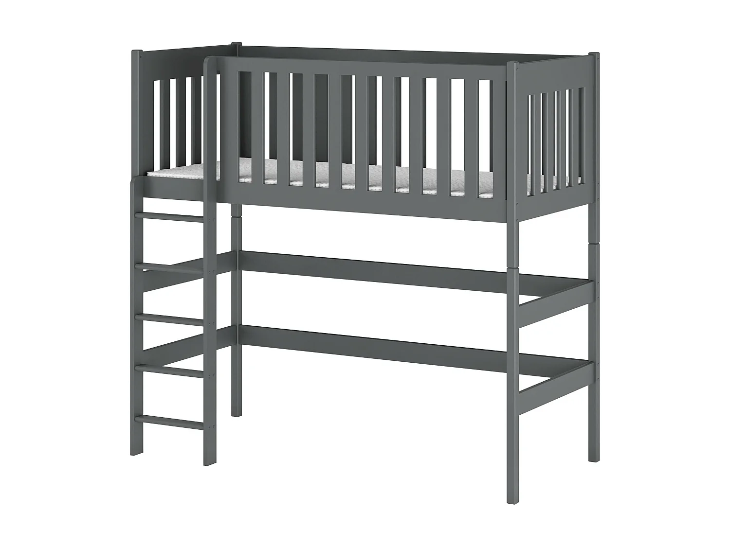 Hoogslaper LAURA LB014 80x190 cm Grafiet