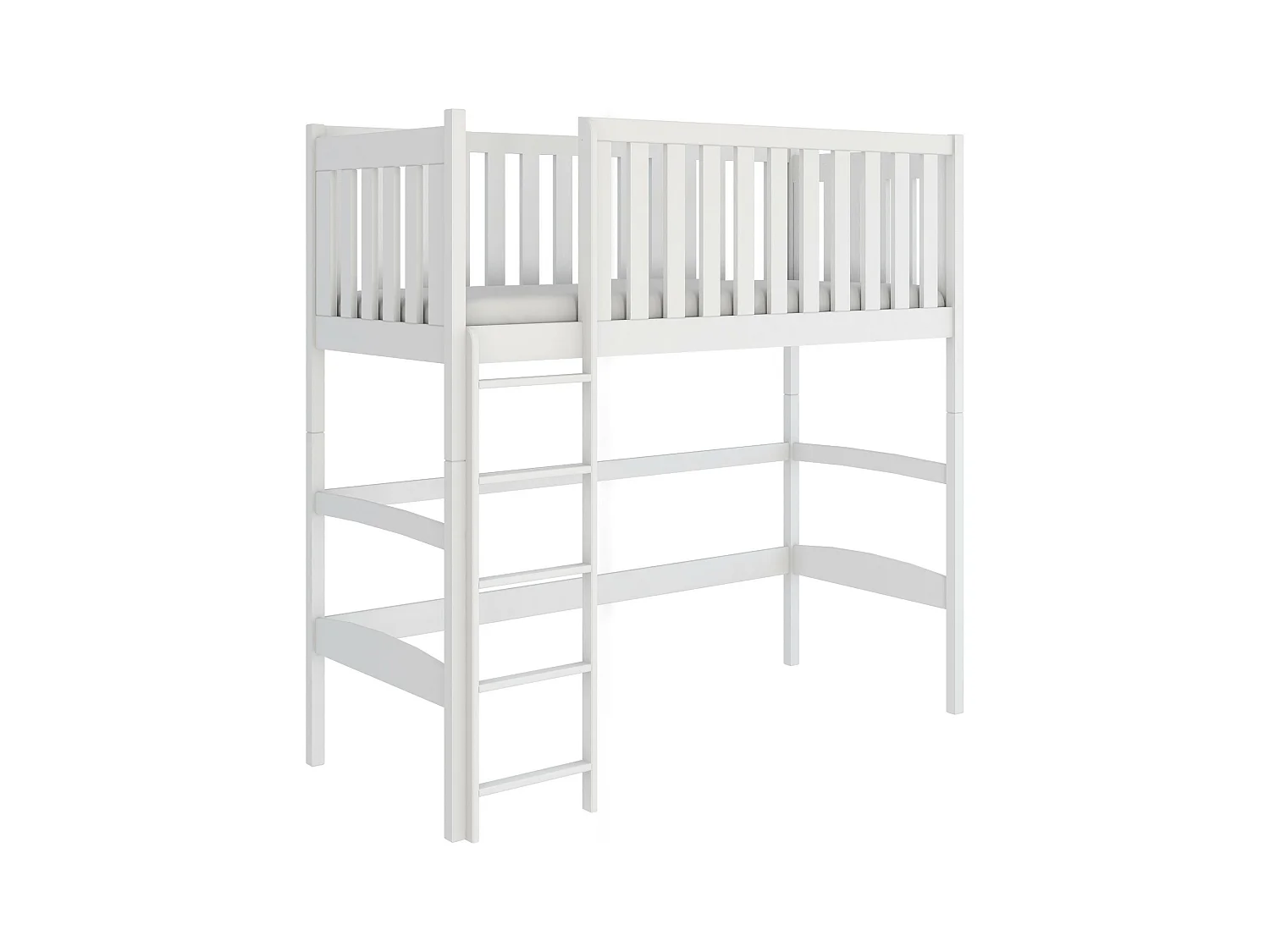 Hoogslaper LAURA LB005 90x200 cm Wit
