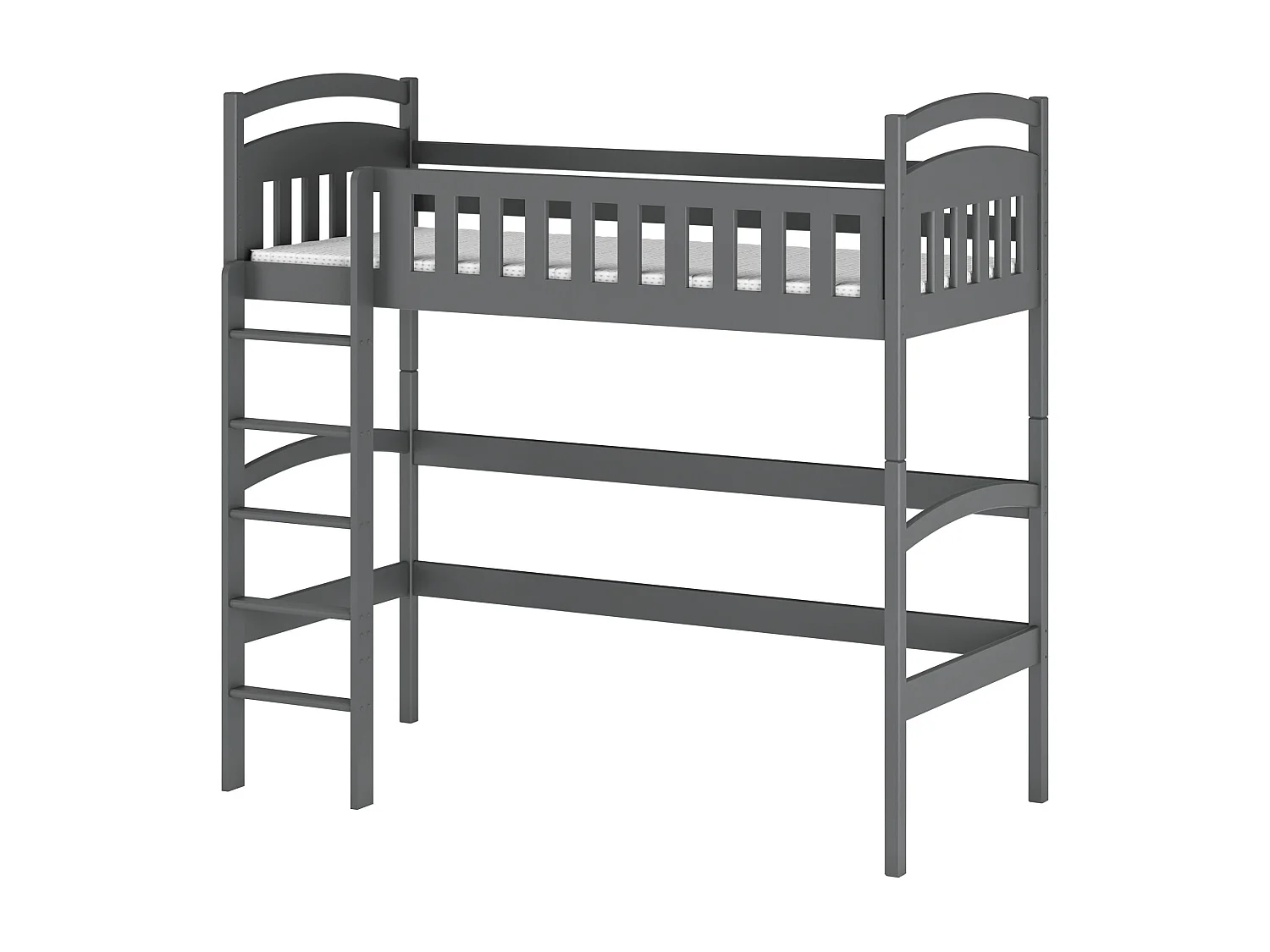 Hoogslaper MIA LB004 90x190 cm Grafiet