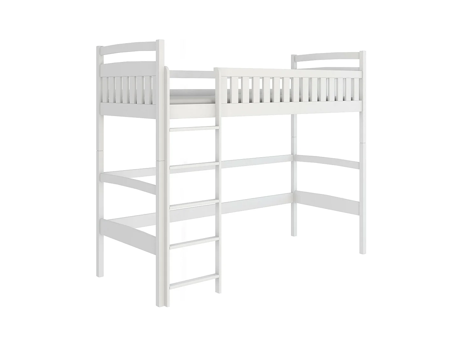 Lit mezzanine MIA LB013 80x170 cm Blanc
