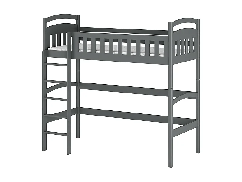 Hoogslaper MIA LB002 80x180 cm Grafiet