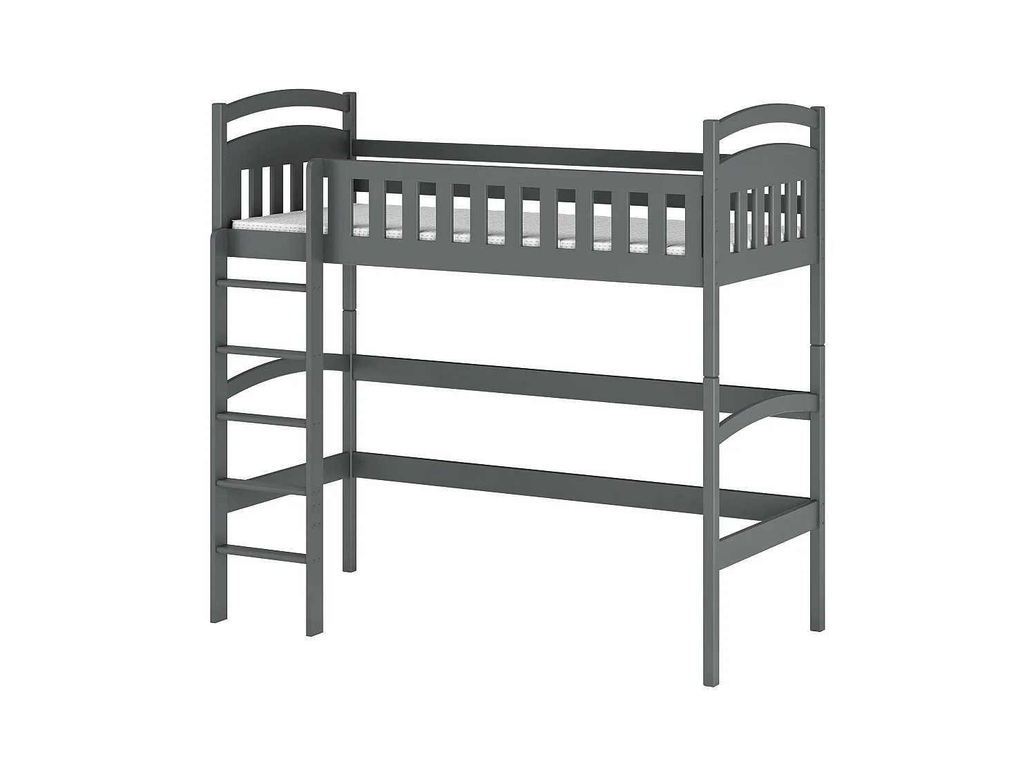 Hoogslaper MIA LB002 80x180 cm Grafiet