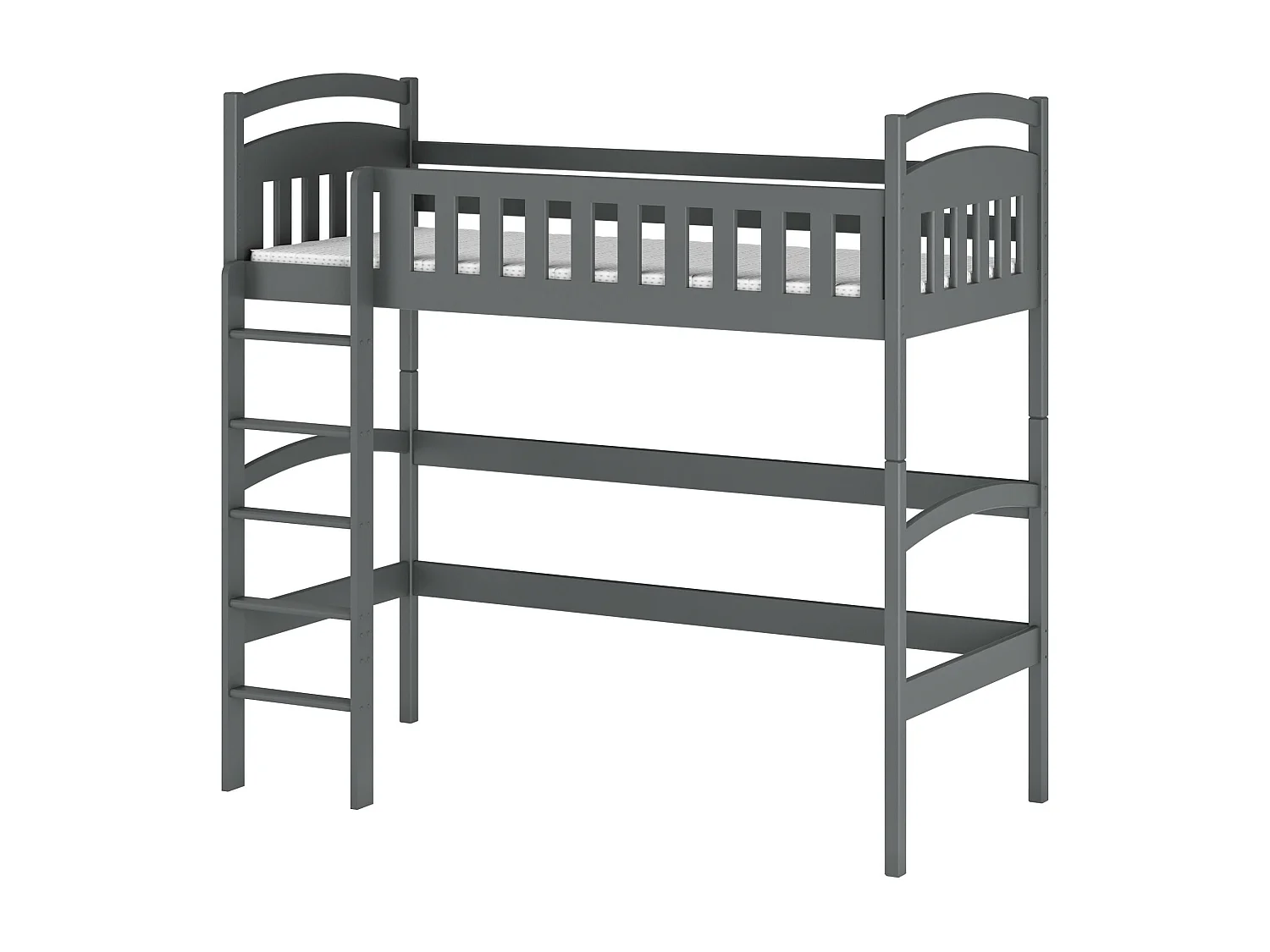 Hoogslaper MIA LB002 80x180 cm Grafiet