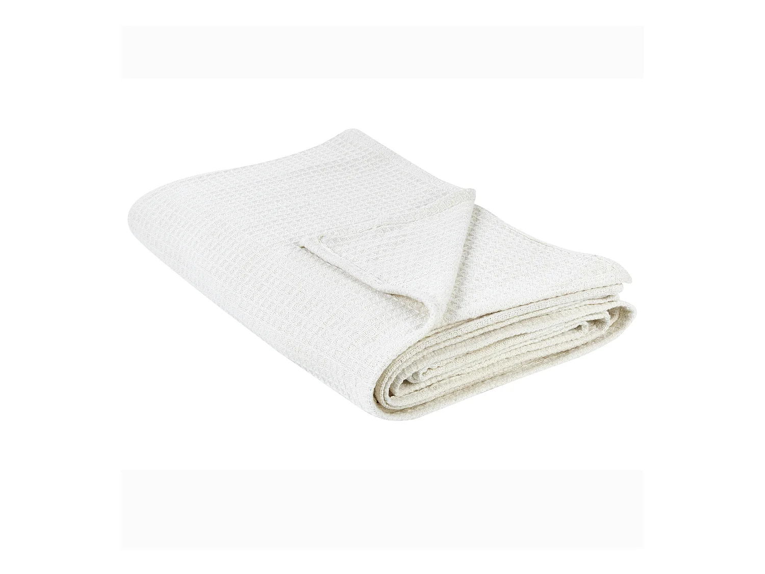 Couvre-lits RAGALA Coton 200 x 220 cm Beige clair