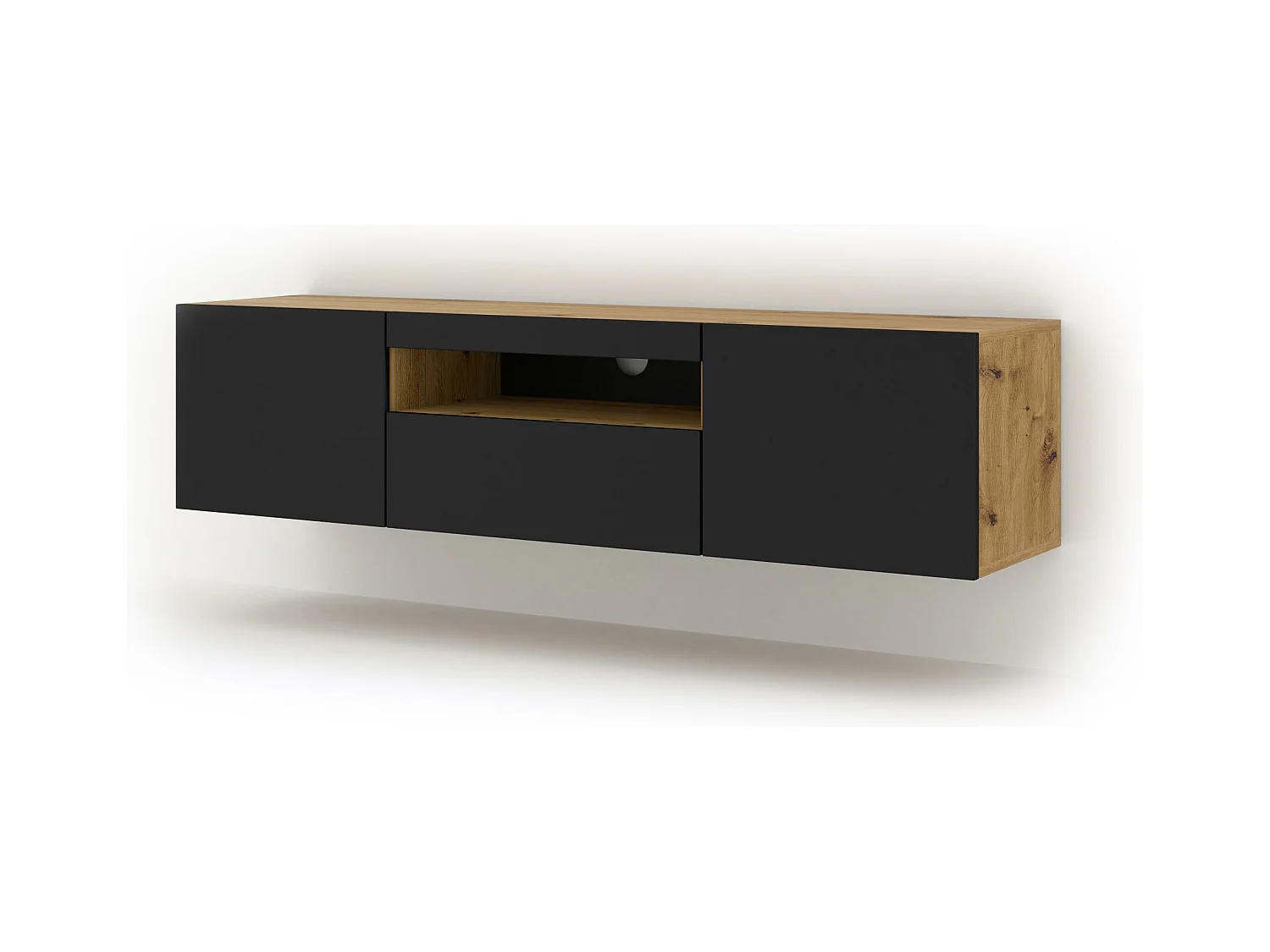 Tv Meubel AURA RTV150 3D 150x37x42 Beige