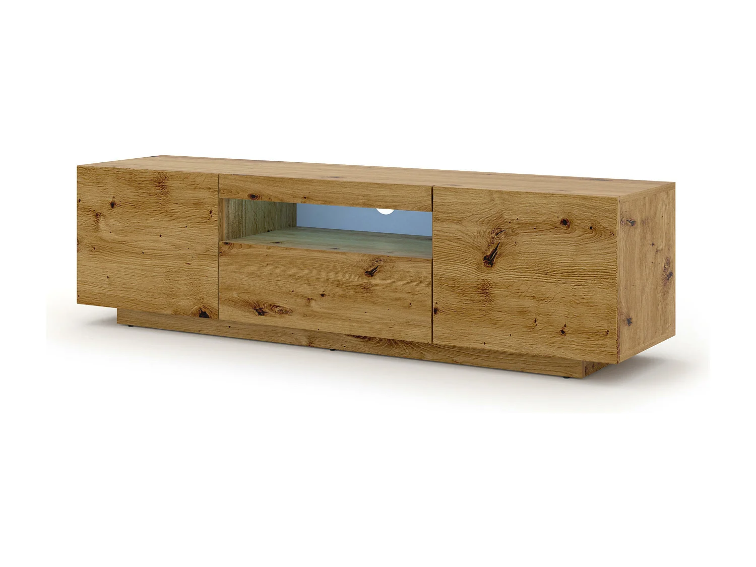 Meuble Tv AURA RTV150 3D 150x37x42 Beige