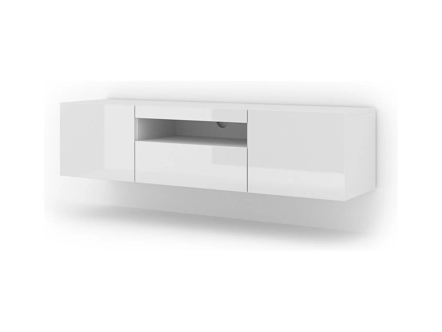 Tv Meubel AURA RTV150 3D 150x37x42 Wit
