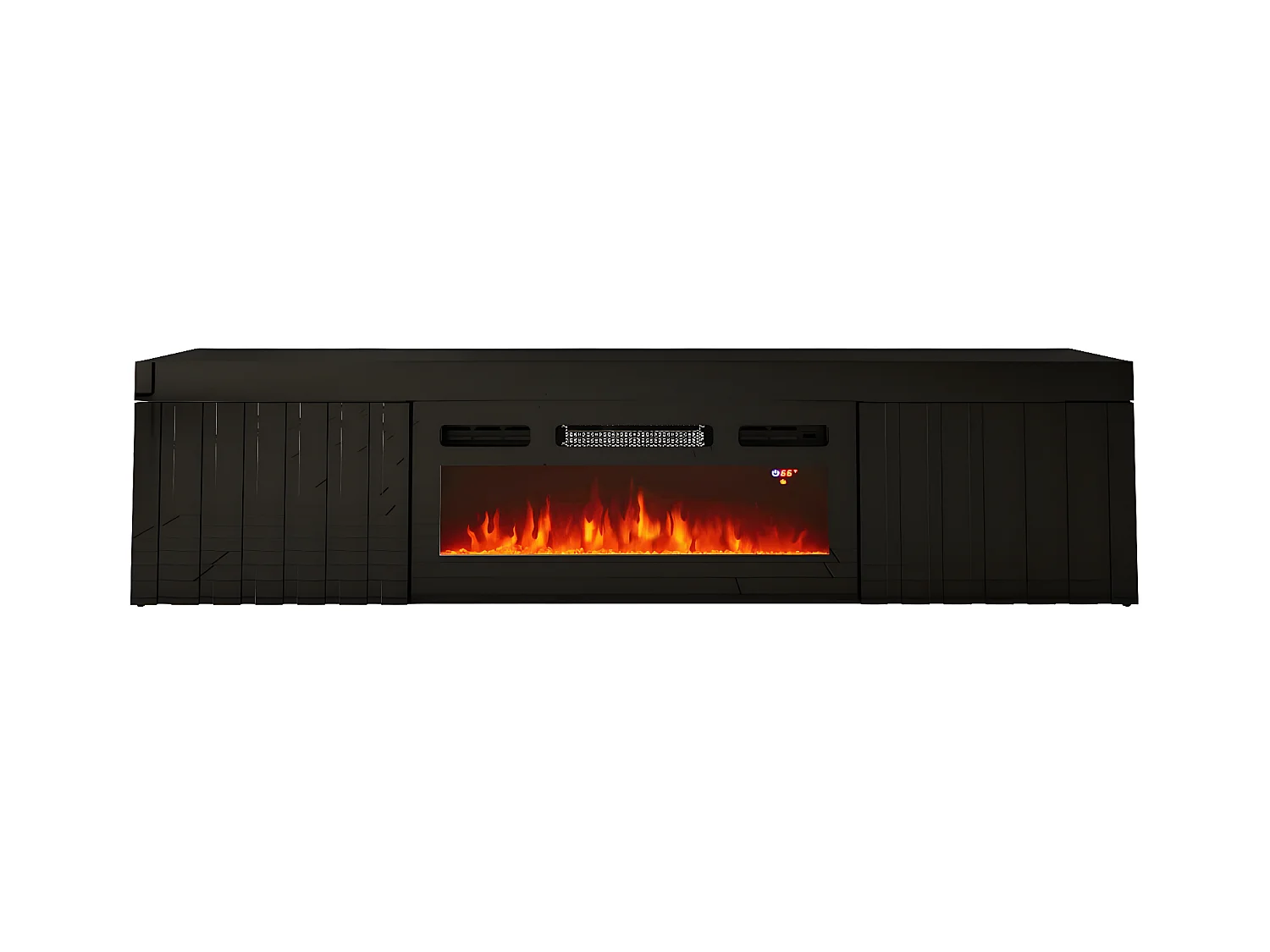 Tv Meubel KNOXVILLE RTV180 2D 180x35x45 Zwart