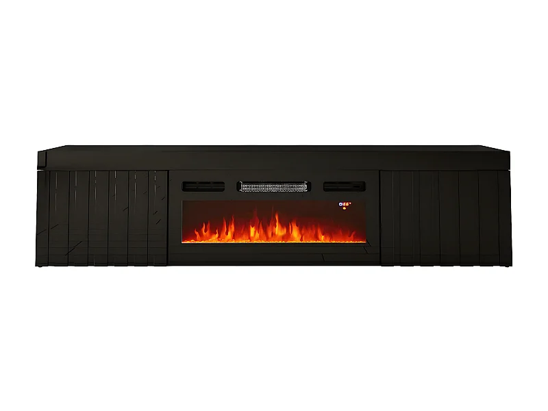 Tv Meubel KNOXVILLE RTV180 2D 180x35x45 Zwart