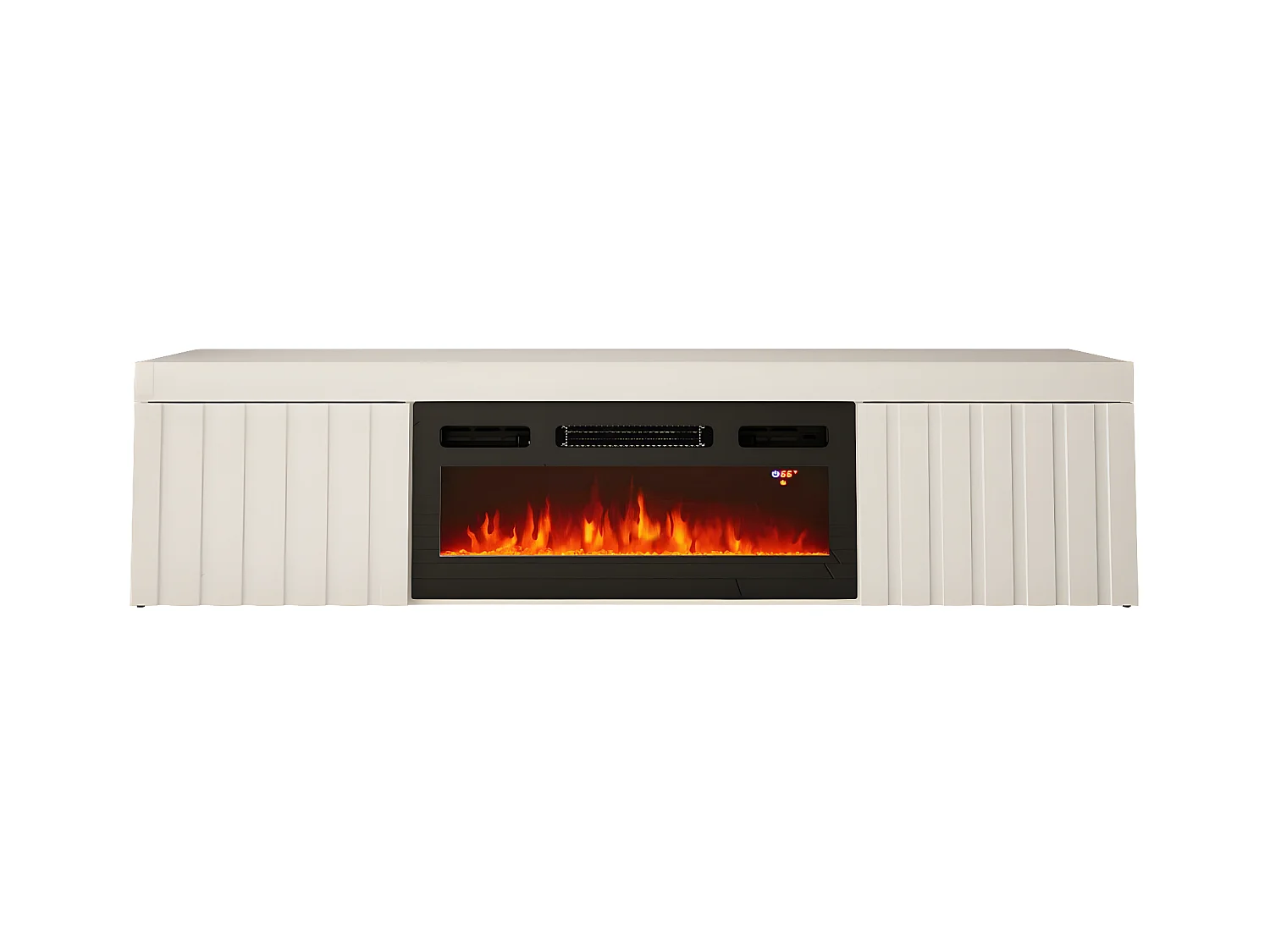 Meuble Tv KNOXVILLE RTV180 2D 180x35x45 Blanc