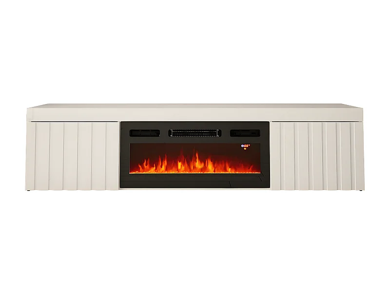 Meuble Tv KNOXVILLE RTV180 2D 180x35x45 Blanc