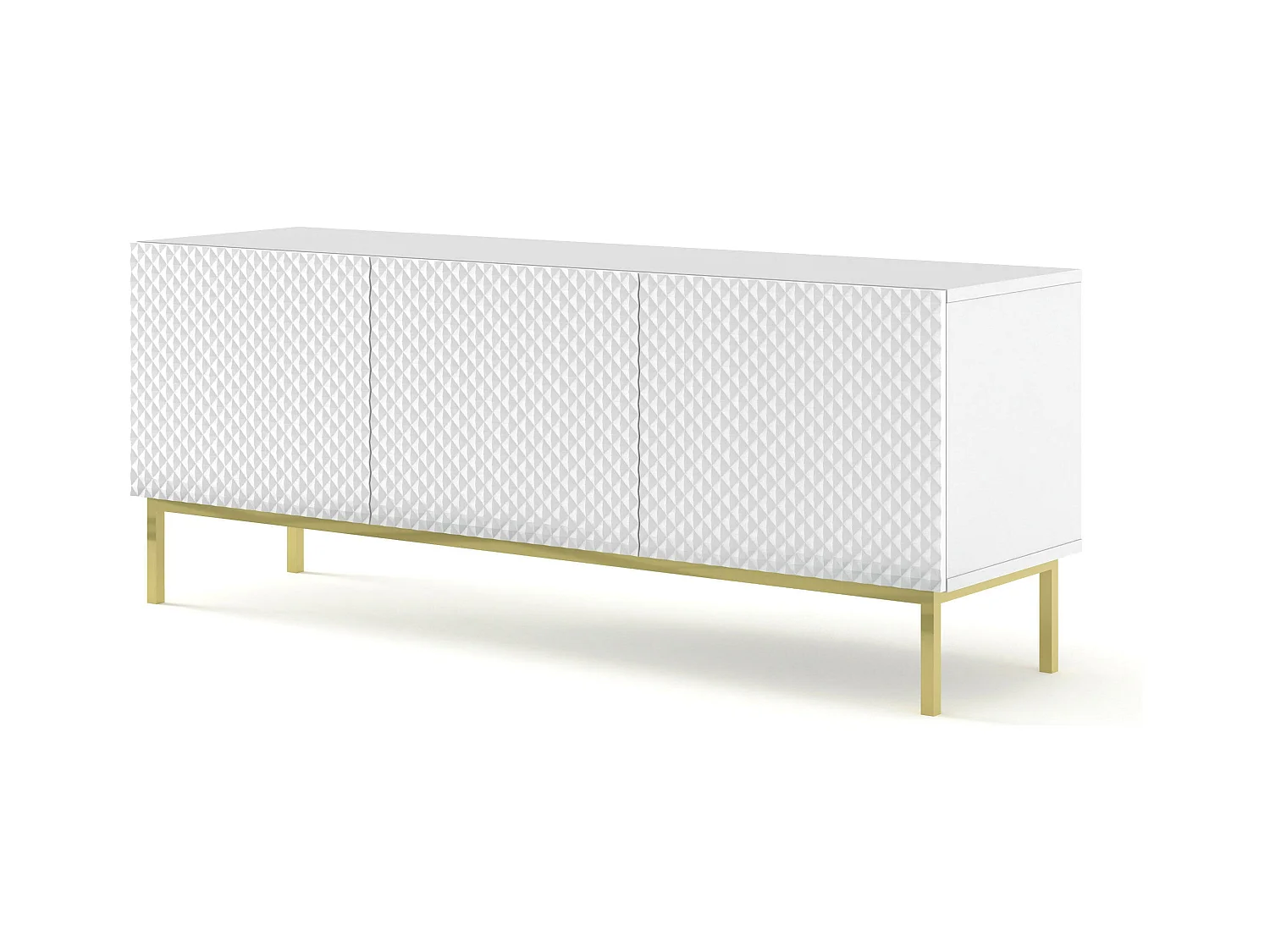 Meuble Tv RAVENNA C RTV150 3D 150x42x58 Blanc