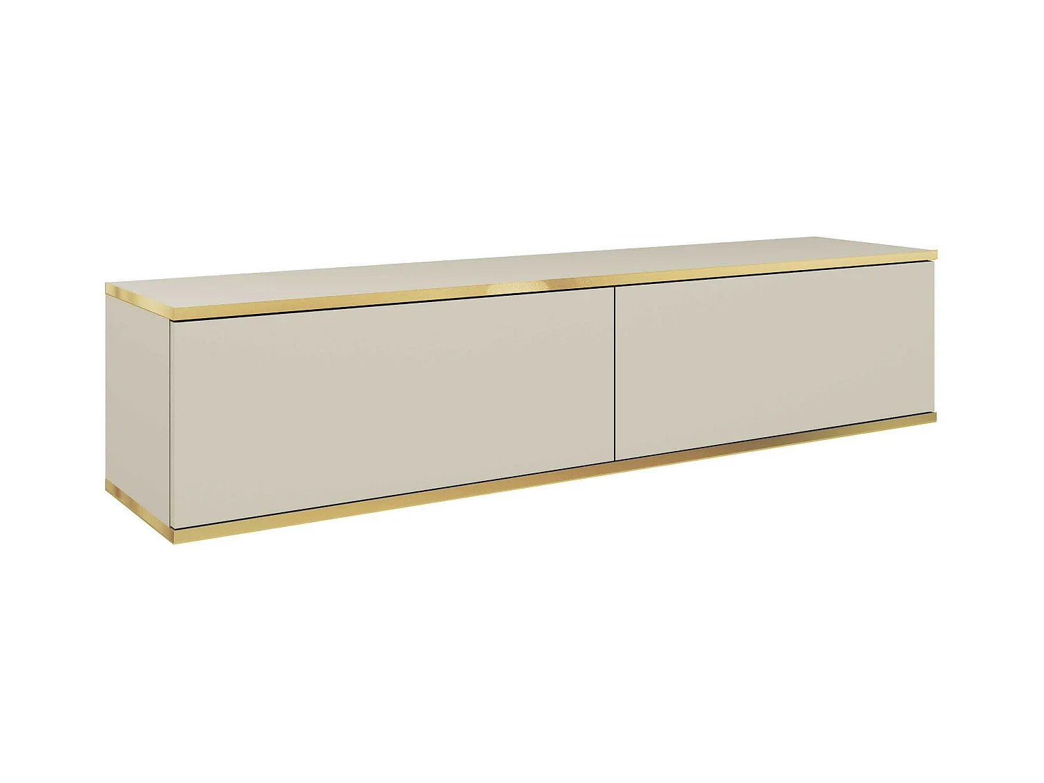 Meuble Tv ORO RTV135 2D 135x32x30 Beige