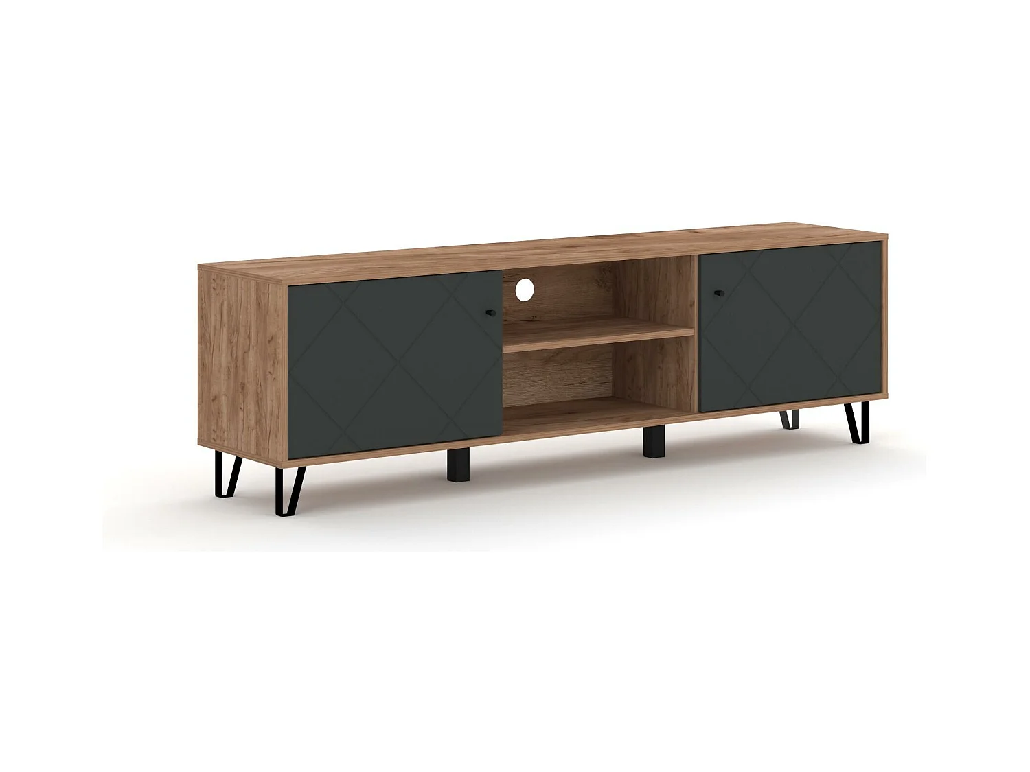 Meuble Tv BILBAO RTV183 2D 183x40x55 Beige