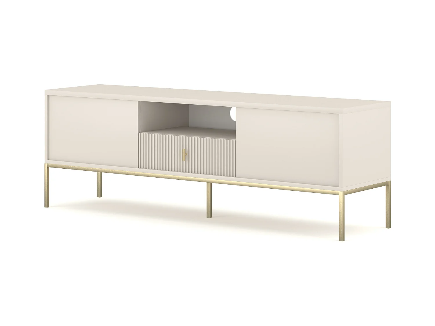 Meuble Tv MAGGIORE RTV154 2D1D 154x39x53 Beige