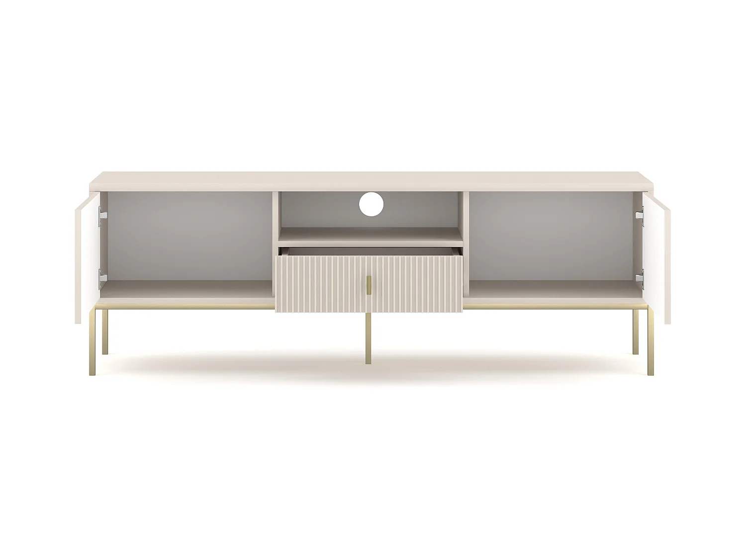 Meuble Tv MAGGIORE RTV154 2D1D 154x39x53 Beige