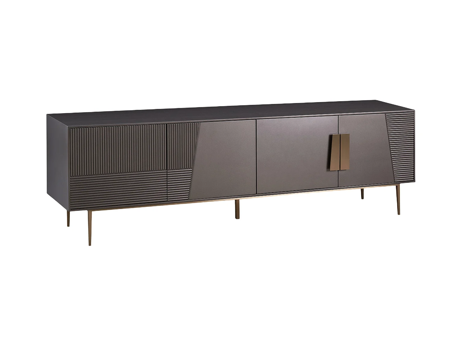 Meuble Tv STILIG RTV200 4D 200x40x60 Gris