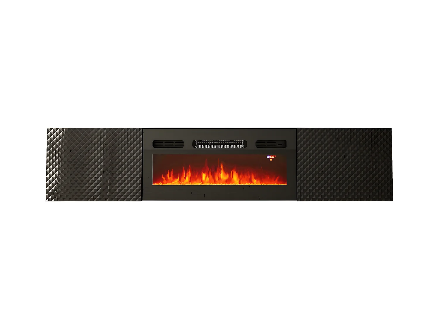 Meuble Tv CARBON RTV180 2D 180x35x38 Noir