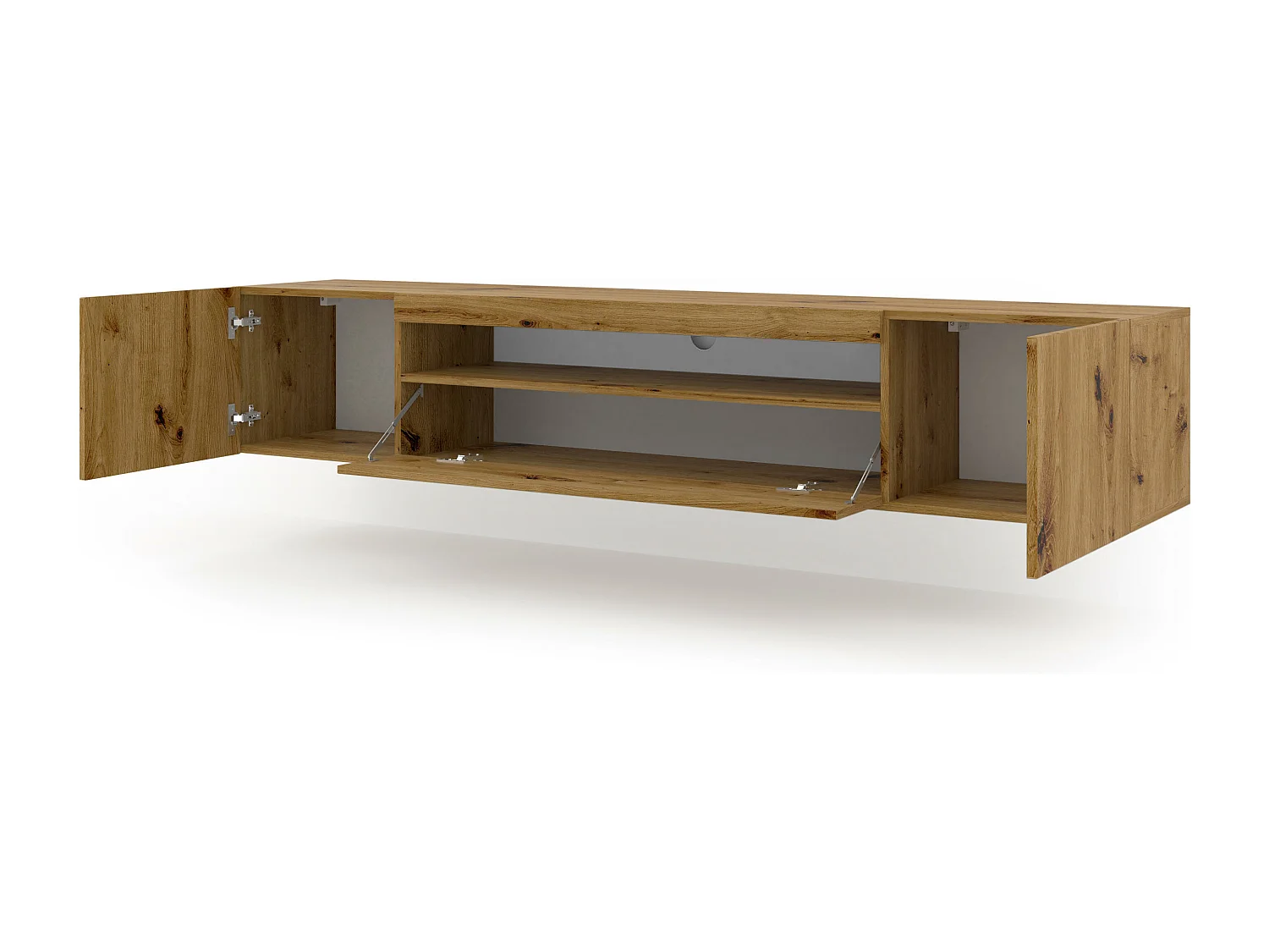 Meuble Tv AURA RTV200 3D 200x37x42 Beige