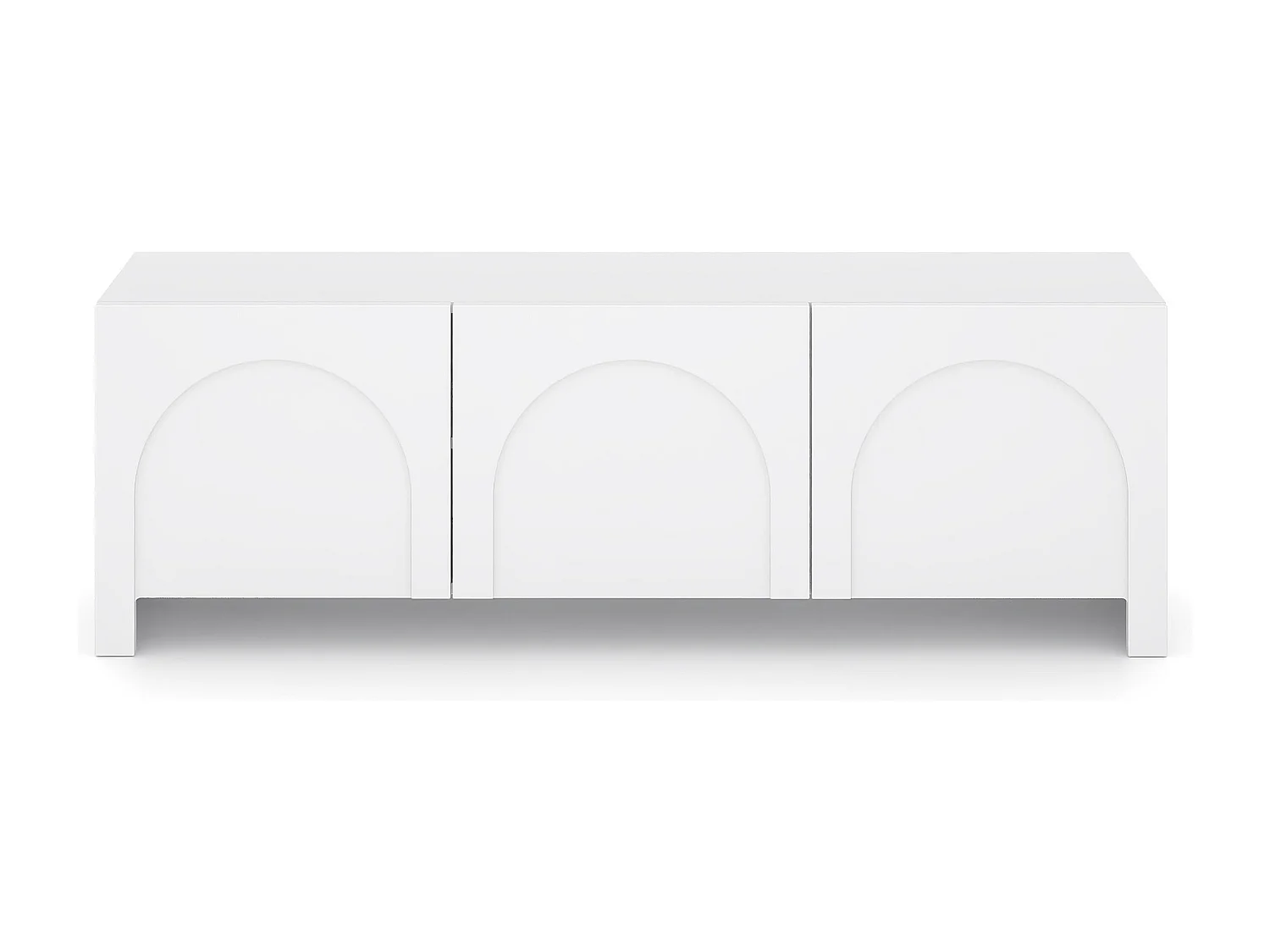 Meuble Tv ARCO RTV150 3D 150x35x49 Blanc