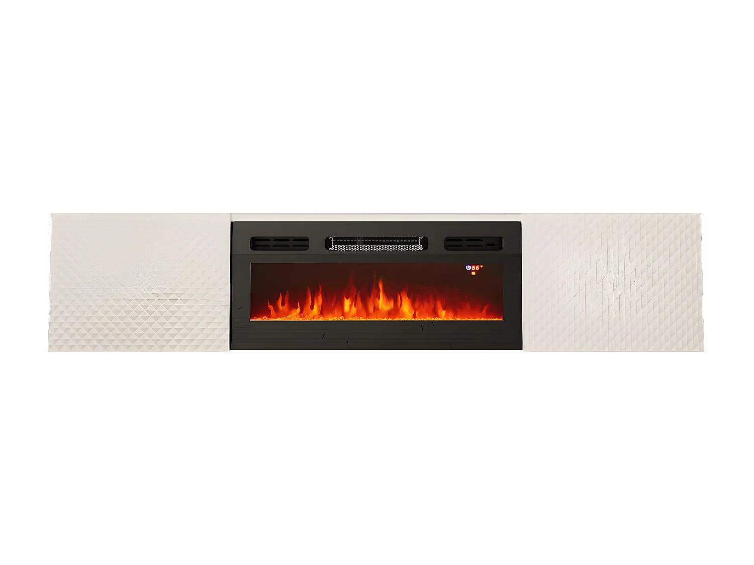 Meuble Tv CARBON RTV180 2D 180x35x38 Blanc