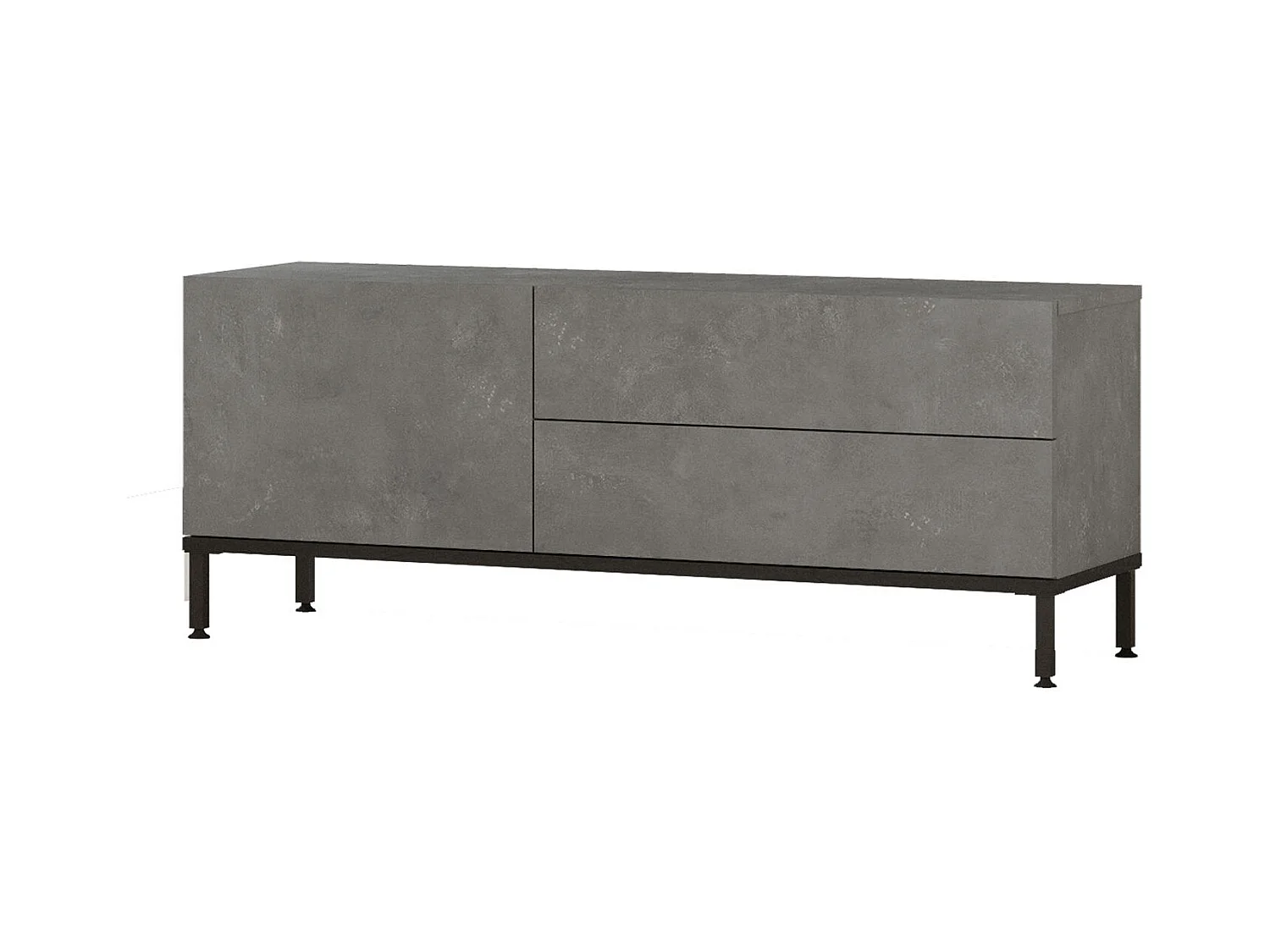 Meuble Tv LUVIO RTV120 3D 120x36x46 Gris