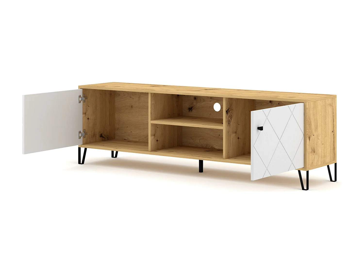 Tv Meubel BILBAO RTV183 2D 183x40x55 Beige