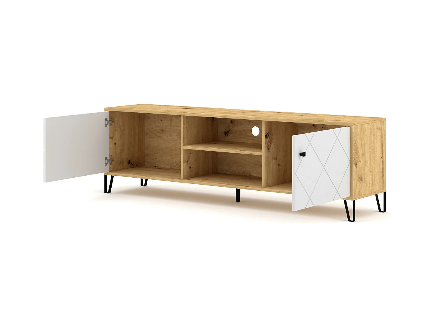 Tv Lowboard BILBAO RTV183 2D 183x40x55 Beige