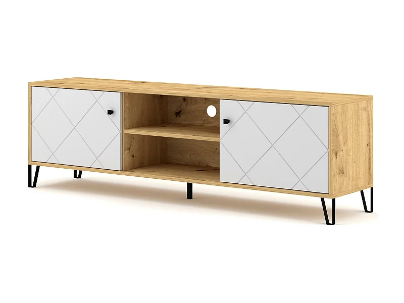 Meuble Tv BILBAO RTV183 2D 183x40x55 Beige