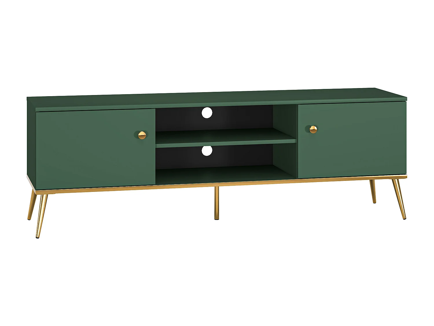 Meuble Tv FORT RTV160 2D 160x40x53 Vert