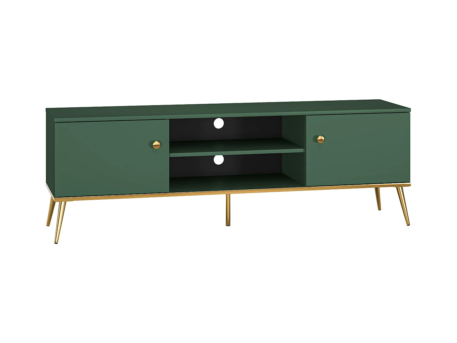 Meuble Tv FORT RTV160 2D 160x40x53 Vert