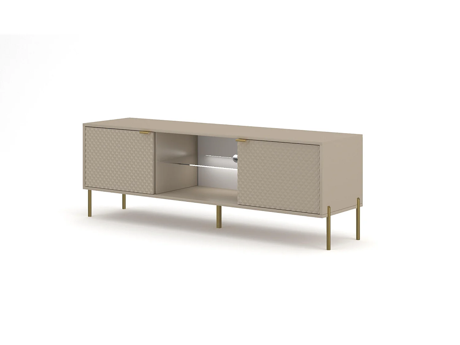 Muebles Tv DIAMO RTV162 2D 162x42x54 Beige