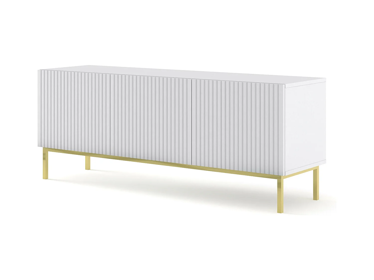 Muebles Tv RAVENNA B RTV150 3D 150x42x58 Blanco